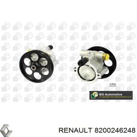 Шкив насоса гидроусилителя руля 8200246248 RENAULT
