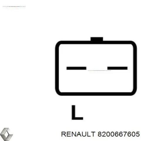 Генератор автомобиля 8200667605 RENAULT