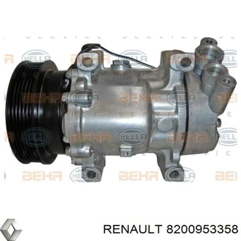 Компрессор системы кондиционирования 8200953358 RENAULT