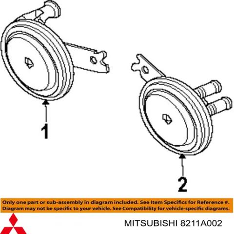 Сигнал звуковой 8211A002 MITSUBISHI