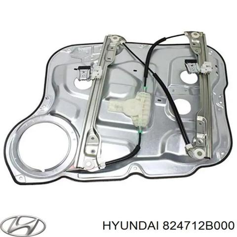 Механизм стеклоподъемника передней левой двери 824712B000 HYUNDAI
