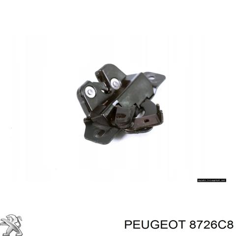 Замок задней левой распашной двери, верхний 8726C8 PEUGEOT