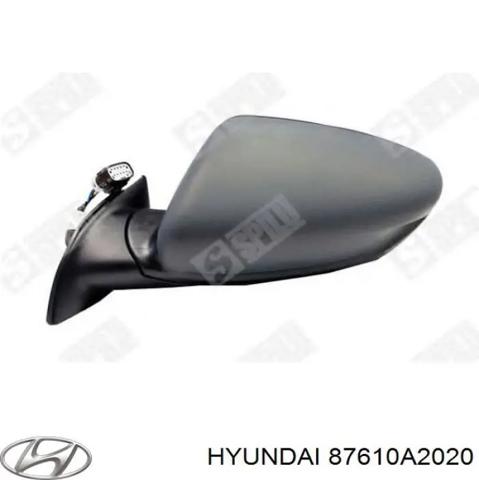 Боковое зеркало заднего вида в сборе 87610A2020 HYUNDAI