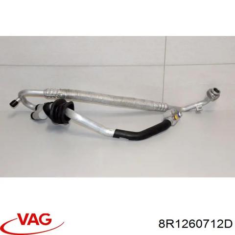 Шланг кондиционера, от испарителя к компрессору 8R1260712D VAG