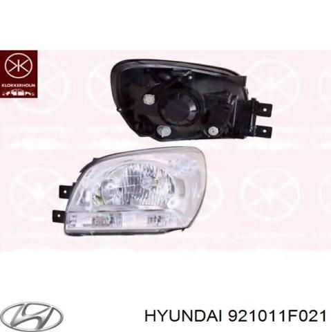 Вставка фары левой 921011F021 HYUNDAI