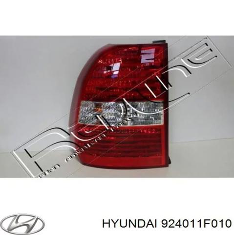 Фонарь задний левый 924011F010 HYUNDAI
