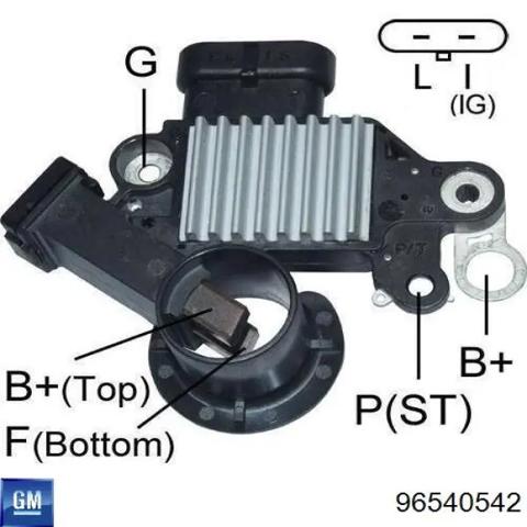 Автомобильный генератор 96540542 GM