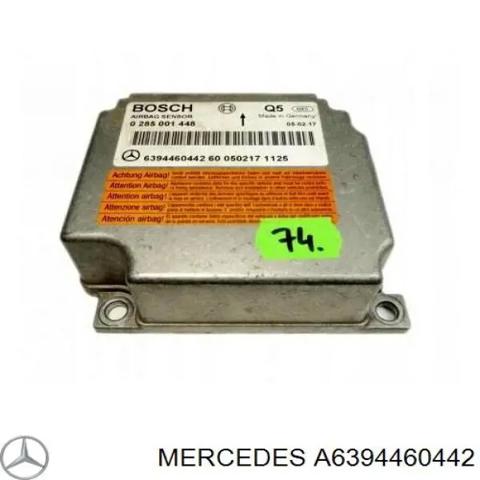 Модуль-процессор управления подушкой безопасности (ЭБУ AIRBAG) A6394460442 MERCEDES