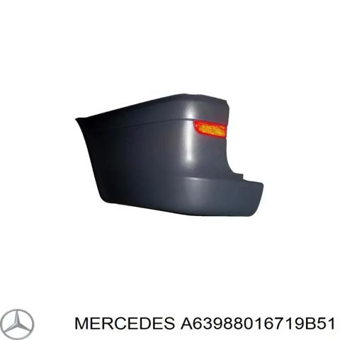Угол бампера заднего левый A63988016719B51 MERCEDES