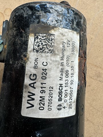 VAG 02M911024C Стартер в наличии Житомир