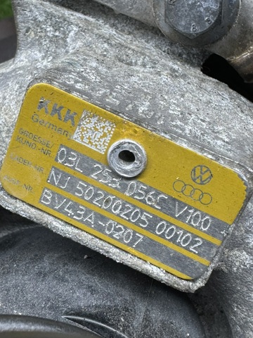 VAG 03L253056C Турбина в наличии Черкассы