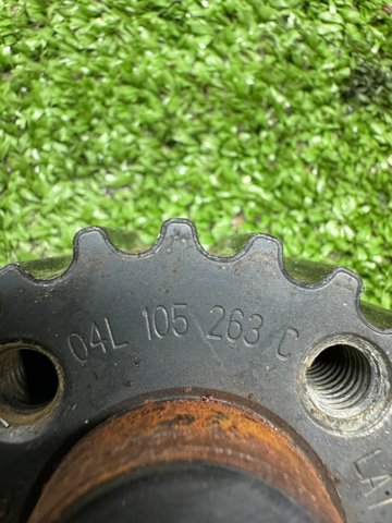 VAG 04L105263C Звездочка-шестерня привода коленвала двигателя в наличии Ужгород