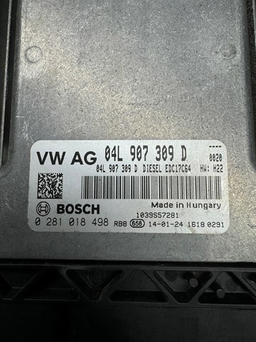 VAG 04L907309D Блок управления двигателем в наличии Житомир