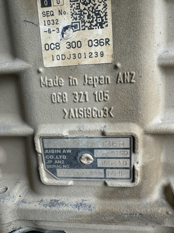 0C8300036R VAG АКПП в сборе (автоматическая коробка передач) купить в Ирпень