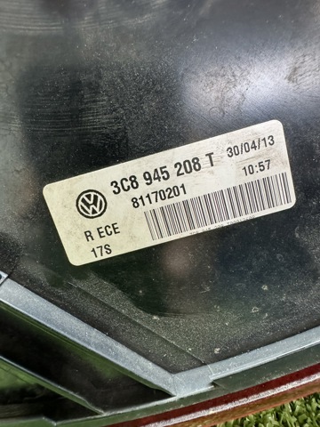 VAG 3C8945208T Фонарь задний правый внешний в наличии Сумы