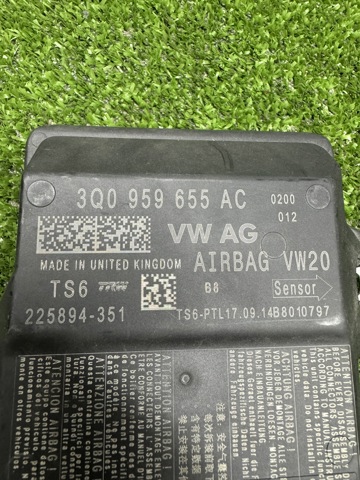 3Q0959655AC Модуль-процессор управления подушкой безопасности (ЭБУ AIRBAG) купить Полтава