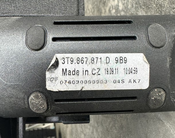 VAG 3T9867871D9B9 Шторка багажного отсека в наличии Львов