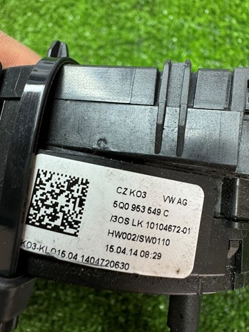 5Q0953549C Кольцо контактное, шлейф руля купить Одесса