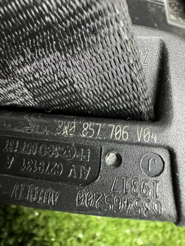 8W0857706V04 VAG Ремень безопасности купить в Чернигов