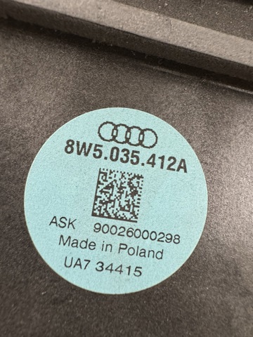 VAG 8W5035412A Динамик передней двери в наличии Одесса
