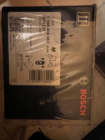 BOSCH 0986494582 Колодки тормозные передние дисковые в наличии Николаев