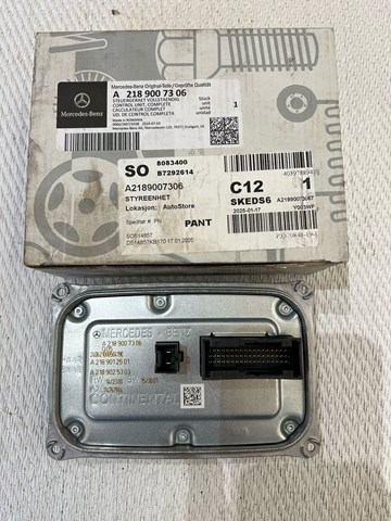 A2189007306 Модуль управления (ЭБУ) светом фар купить Одесса