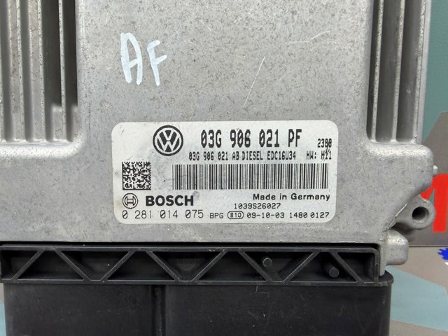 VAG 03G906021PF Блок управления двигателем в наличии Николаев