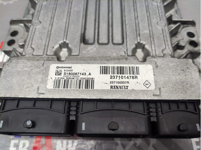 237101478R RENAULT Модуль управления (ЭБУ) двигателем купить в Винница