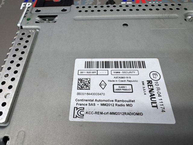 281152808R RENAULT Магнитола (радио AM/FM) купить в Харьков