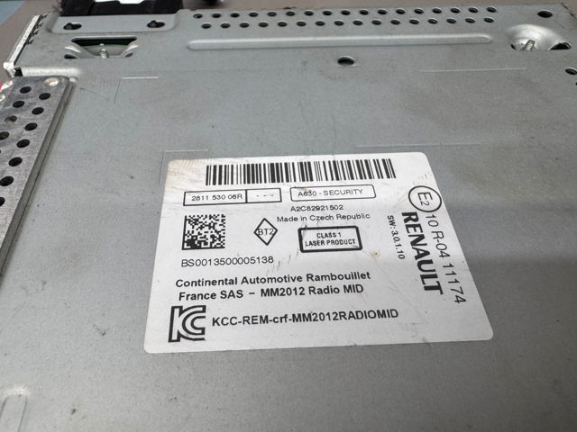 281153006R RENAULT Магнитола купить в Тернополь