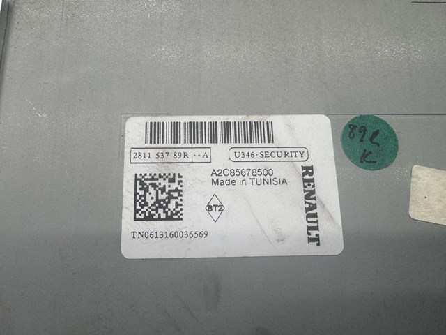 RENAULT 281153789R Магнитола (радио AM/FM) в наличии Черкассы