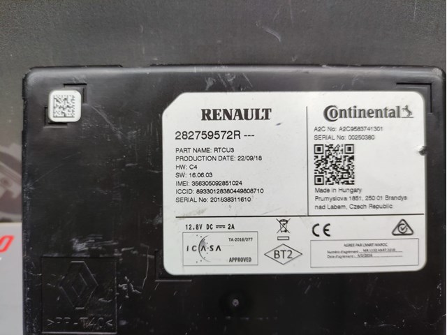 RENAULT 282759572R в наличии Полтава