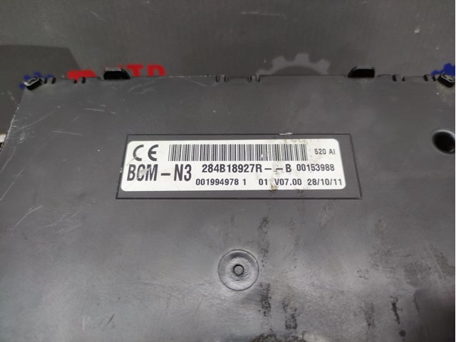 284B18927R RENAULT Блок комфорта купить в Винница