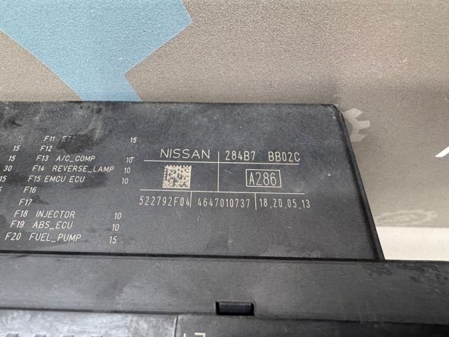 284B7BB02C NISSAN Блок предохранителей купить в Одесса