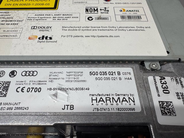 VAG 5G0035021B в наличии Тернополь