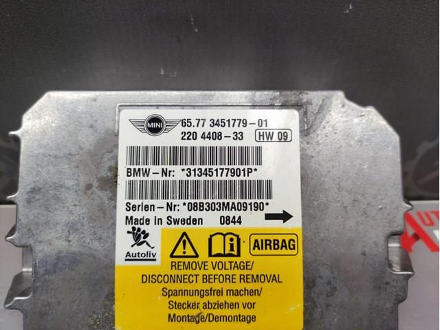 65773451779 BMW Модуль-процессор управления подушкой безопасности (ЭБУ AIRBAG) купить в Николаев