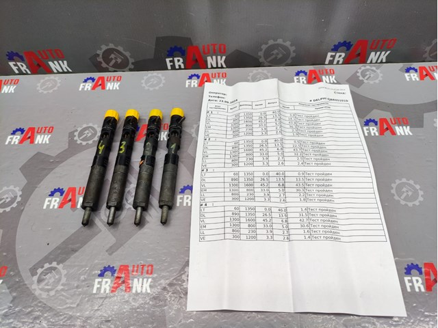 Форсунка впрыска топлива Рено Сценик GRAND 3