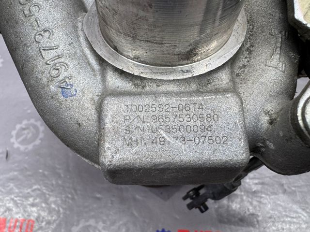 9657530580 PEUGEOT Турбина купить в Полтава