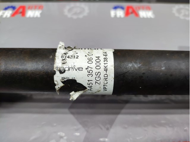 MERCEDES A4513570601 Полуось задняя правая в наличии Львов