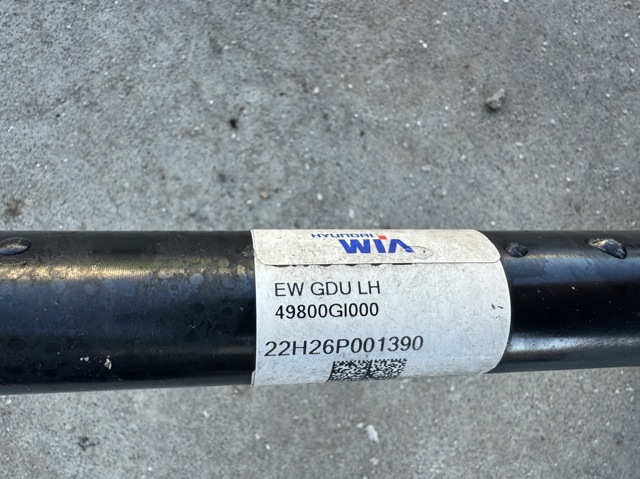 Полуось задняя, левая 49800GI000 HYUNDAI