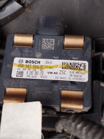 Датчик контроля мертвой зоны, задний 80A907566B VAG