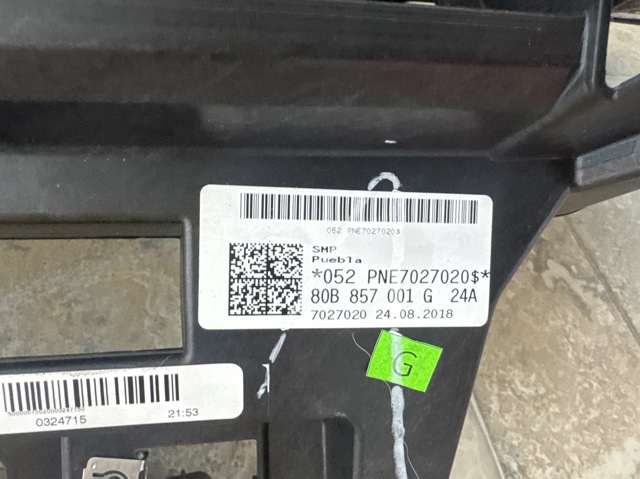 80B857001G24A VAG Панель салона передняя "торпедо" купить в Николаев