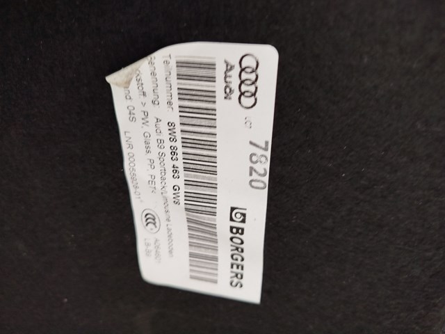 VAG 8W8863463GW8 Облицовка багажного отсека нижняя в наличии Тернополь