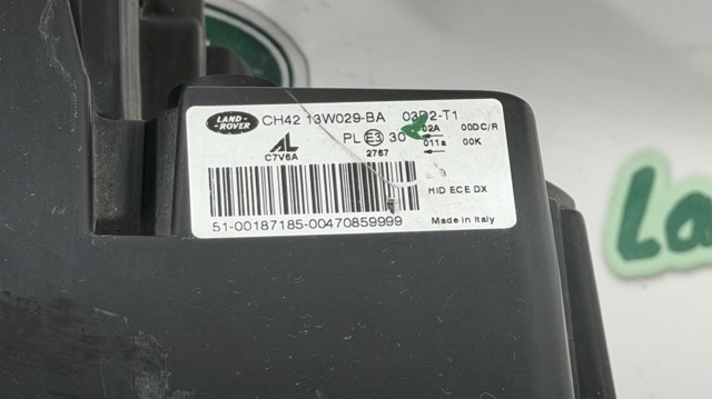 Правая блок фара LR010819 LAND ROVER
