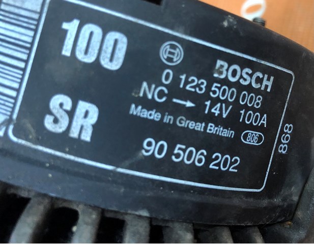 0123500008 BOSCH Генератор купить в Черновцы