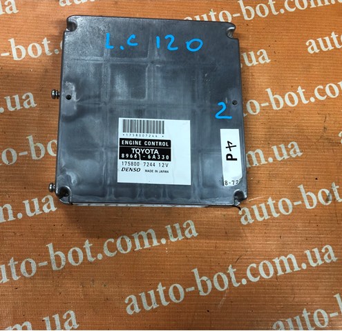 896616A330 TOYOTA Блок управления двигателем купить в Тернополь