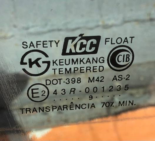 HR523116 HYUNDAI Стекло двери передней правой купить в Украина