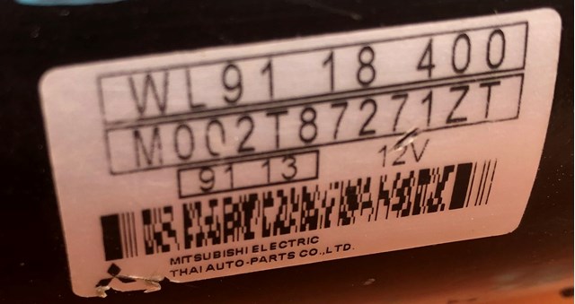 M002T87271ZT Стартер купить Житомир