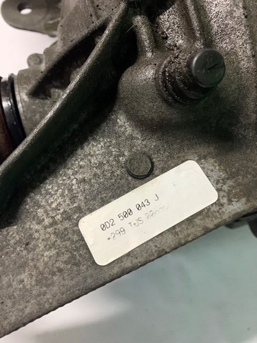 VAG 0D2500043J Редуктор задний в наличии Одесса