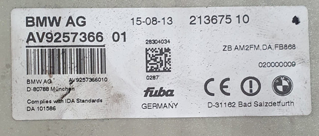 BMW 213675 в наличии Ужгород